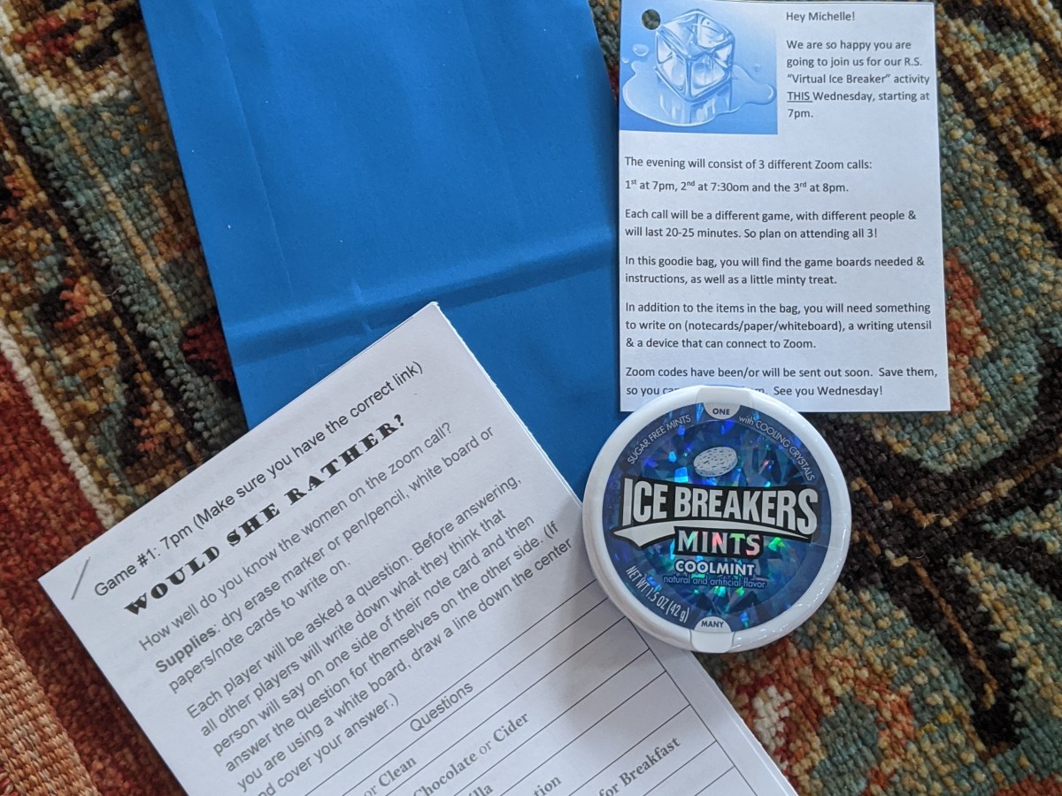 Virtual “Ice Breaker” Activity